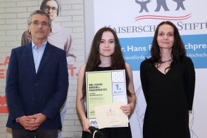 Univ. Prof. Dr. Wolfgang Buchberger, Laura Schaurhofer, Dr. Sandra Sonnleitner (Privatstiftung Kaiserschild)