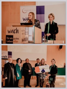 Marilena Neuböck erhält den St. Georgs-Bildungspreis 2018