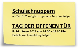 Informationsveranstaltungen